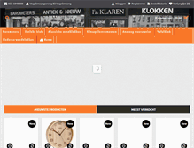 Tablet Screenshot of klokkenspeciaalzaak.nl
